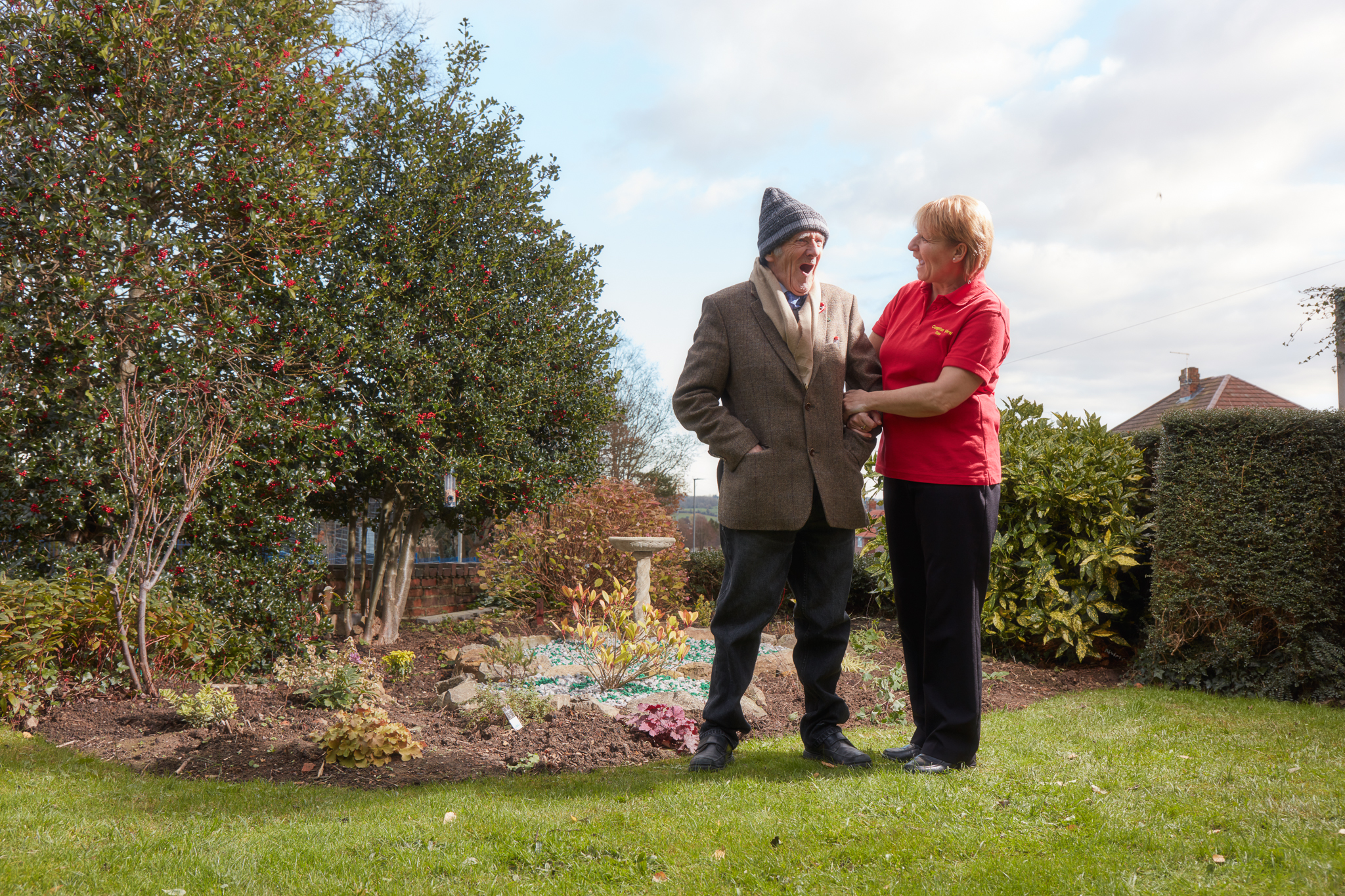 Our resident's garden