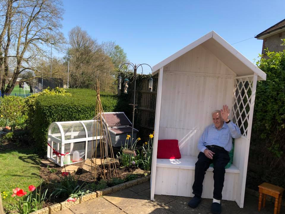 Resident Bob at Chicken Villa