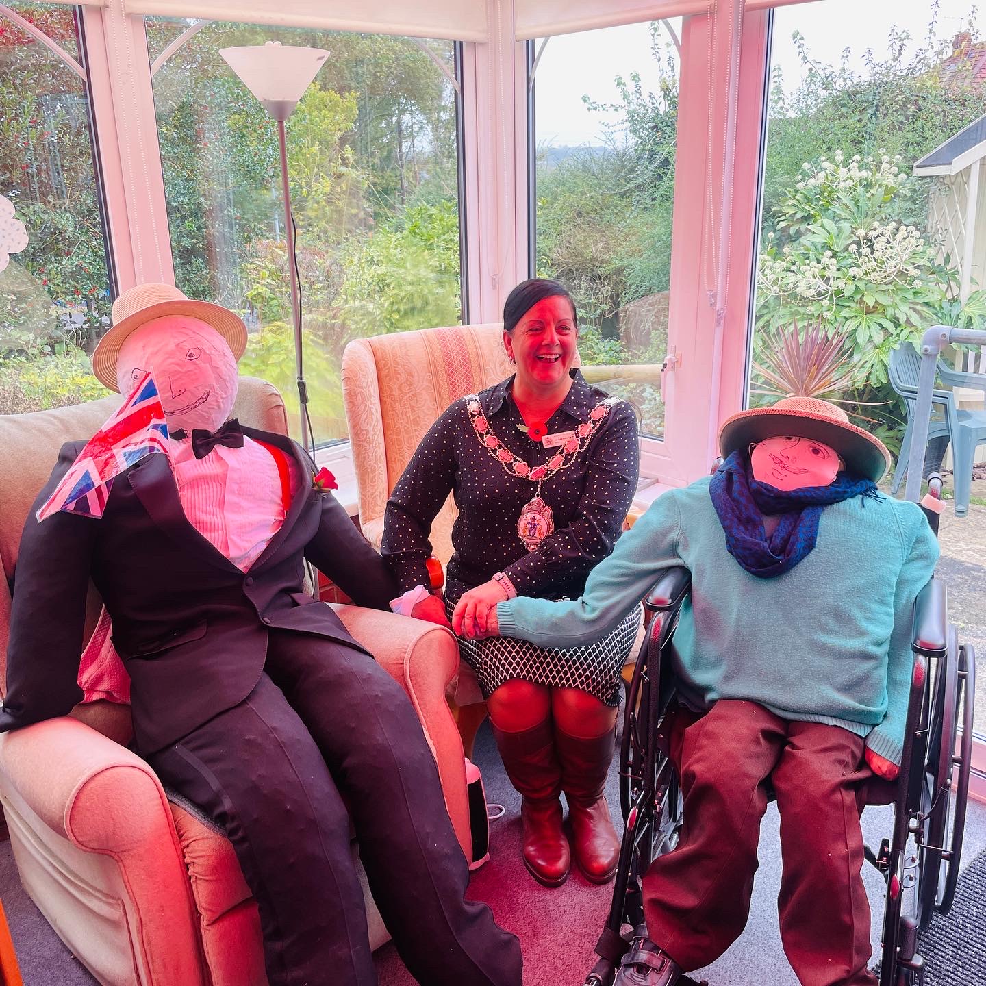 The Mayor of Yeovil visits our care home